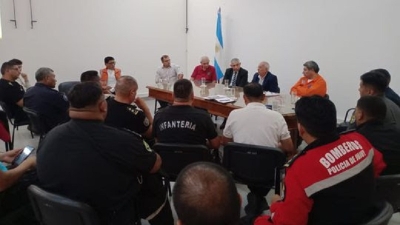 Se reuni&oacute; el Comit&eacute; Provincial de Emergencias por el corte de la Ruta 52