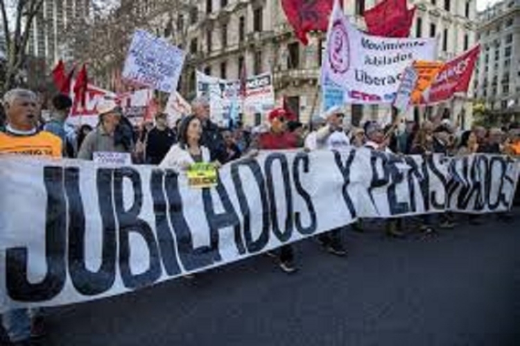 Los jubilados volver&aacute;n a marchar este mi&eacute;rcoles junto a las dos CTA