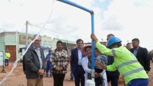 Sadir dej&oacute; en funcionamiento una red de agua potable en Humahuaca