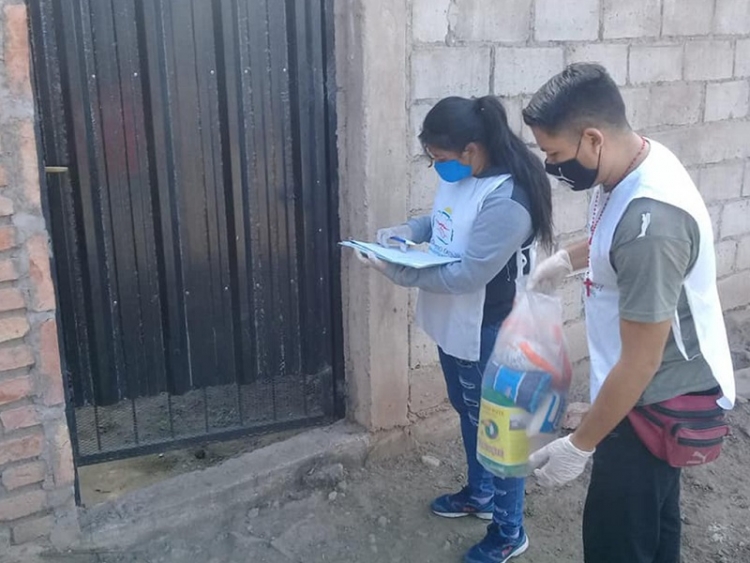 Ayuda alimentaria para las localidades de Fraile y Calilegua