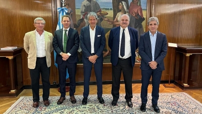 El consorcio exportador ABC present&oacute; su plan de trabajo a Caputo