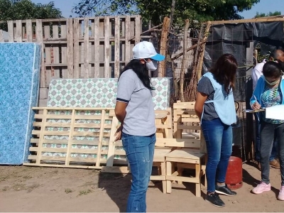 Asistencia a familia en situaci&oacute;n de vulnerabilidad de Santa Clara