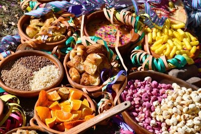 Ediles y empleados ofrendaron a la Pachamama