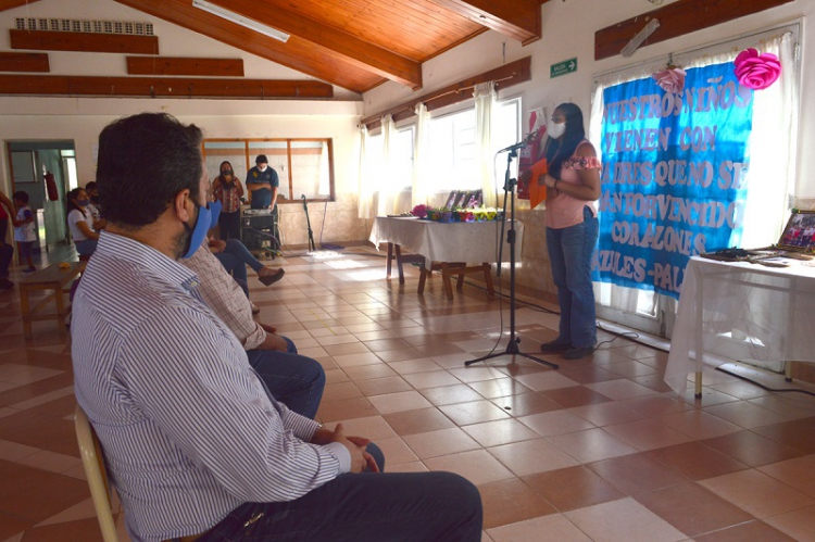 Apertura del espacio &ldquo;corazones azules-tea Palpal&aacute;
