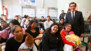 Sadir acompa&ntilde;&oacute; el lanzamiento del taller "Prioricemos la lactancia materna y el control del embarazo"