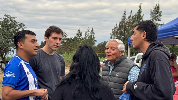 Vecinos de Perico recibieron la visita de Morone