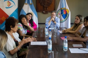 Concejales recibieron a la comisi&oacute;n organizadora del 37&ordm; Encuentro Plurinacional de Mujeres y Disidencias