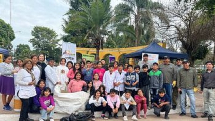 Se recuperaron materiales reciclables y reutilizables en Yuto