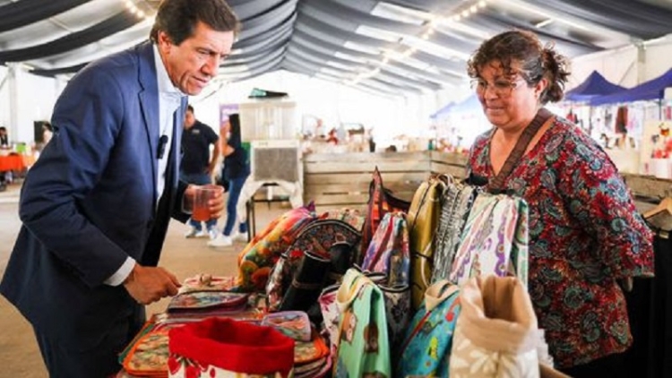 Sadir recorri&oacute; la Expo Productiva en Ciudad Cultural