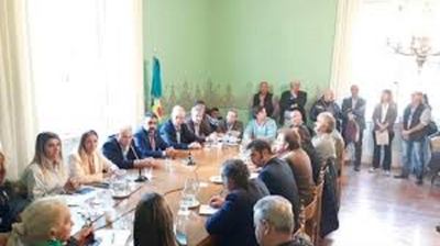 Reuni&oacute;n clave: Luis Caputo y la Mesa de Enlace en La Rural