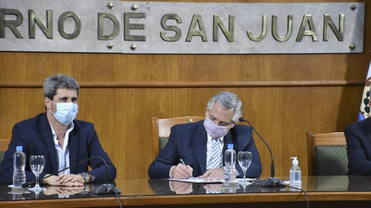 El Gobierno anticipar&aacute; fondos a San Juan para la construcci&oacute;n de viviendas