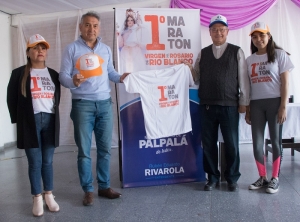 Gran convocator&iacute;a, el s&aacute;bado se correr&aacute; el primer marat&oacute;n en honor a la virgen de r&iacute;o blanco