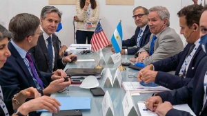 Sol&aacute; se reuni&oacute; con Antony Blinken y Heiko Maas en la Cumbre de Ministros del G20