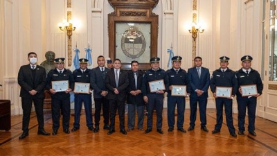 Se realiz&oacute; el acto de ascenso a la Guardia de Protecci&oacute;n de Casa de Gobierno