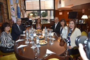 El vicegobernador recibi&oacute; al c&iacute;rculo odontol&oacute;gico de Jujuy