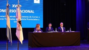 Inici&oacute; el 17&ordm; Congreso Nacional de Secretarios Letrados y Relaciones de Cortes y Superiores Tribunales de Justicia Provinciales y CABA