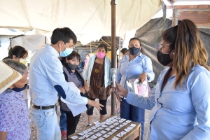 Rentas del municipio palpale&ntilde;o premiar&aacute; a vecinos que compren en la feria del barrio 18 de noviembre