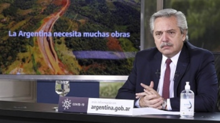 Fern&aacute;ndez, sobre la deuda: "Nos sacamos una mochila muy pesada que alguien carg&oacute; sobre los argentinos"