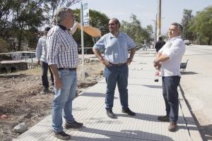 El intendente Rivarola supervis&oacute; el avance de obras de la avenida juan Jos&eacute; paso y habilit&oacute; un tramo