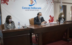 Ediles se reunieron con la contadora Mariana lasquez