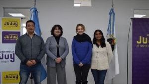 Equipo ministerial recibi&oacute; a la intendenta de Tilcara