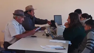 Asistencia a productores afectados por heladas