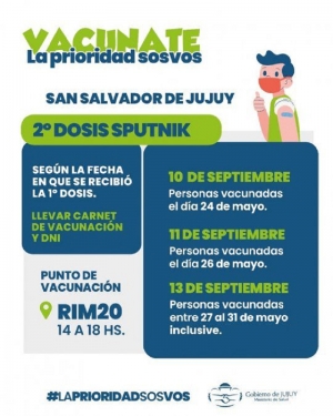 Reabre vacunatorio en el RIM 20