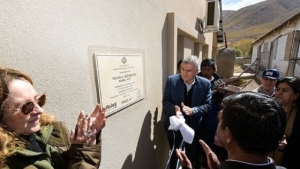 Morales inaugur&oacute; el nuevo edificio de la Escuela Rural N&deg; 2 de Palca de Aparzo