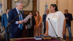 Natalia Sarapura asumi&oacute; como ministra de Derechos Humanos y Pueblos Ind&iacute;genas