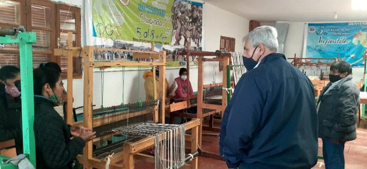 Haquim visit&oacute; a productores de Rinconada