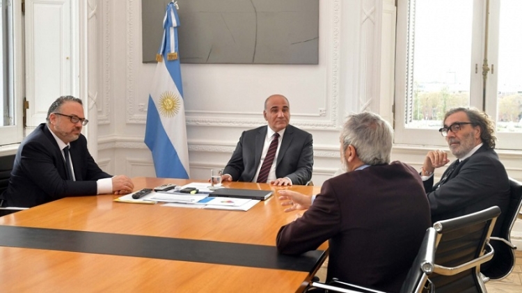 El gobierno recibi&oacute; a Mediapro, el grupo que se har&aacute; cargo de las se&ntilde;ales de Fox Sports