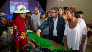 Trasmitieron el arte del bordado y del rebozo en Catamarca y La Rioja