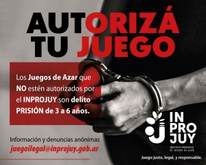 Autoriz&aacute; tu Juego en INPROJUY