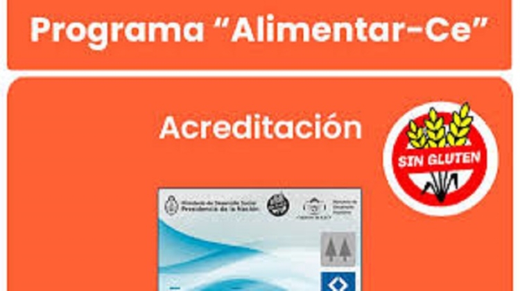 Acreditaci&oacute;n de la Tarjeta Alimentar-Ce para personas con celiaqu&iacute;a