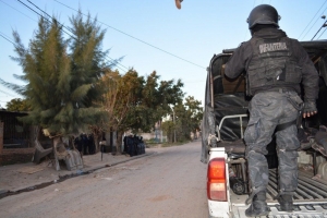 Importante operativo de allanamiento para esclarecer hechos delictivos en Libertador Gral. San Mart&iacute;n