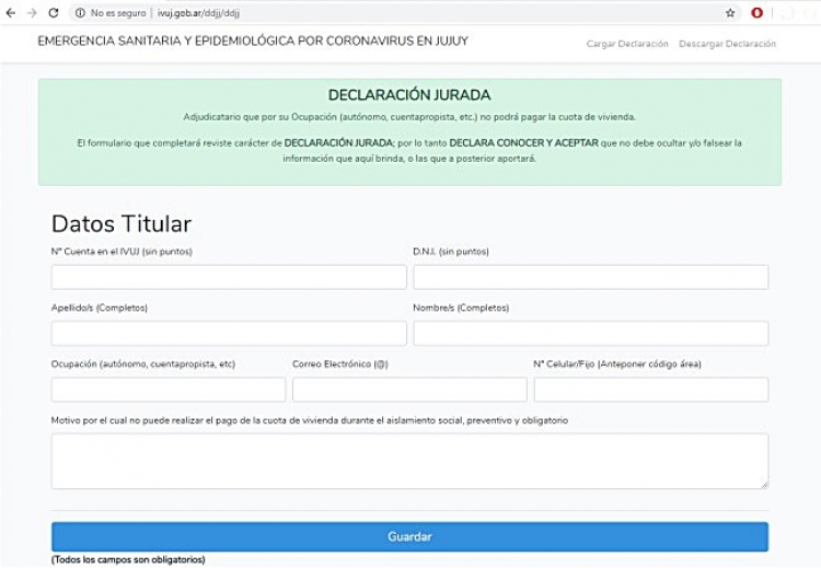 Vencimiento de cuota: declaraci&oacute;n jurada para trabajadores aut&oacute;nomos