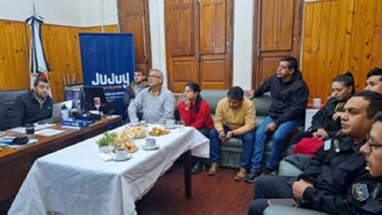 Organizaci&oacute;n y log&iacute;stica para la exhibici&oacute;n en Jujuy de la Copa del Mundo