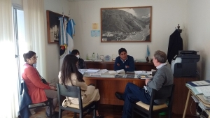 Reuni&oacute;n de trabajo entre Autoridades de la Facultad de Ingenier&iacute;a de la UNJu y EJESA