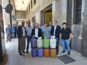 La cadena del gas envasado vuelve a las calles para reclamar la urgente actualizaci&oacute;n de precios de las garrafas