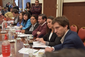 Las comisiones de legislaci&oacute;n general e igualdad de g&eacute;nero recibieron a jueces contravencionales