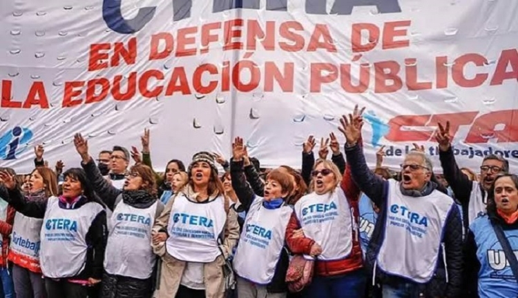 Comienza el paro docente en todo el pa&iacute;s