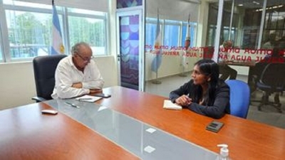 Coordinan proyectos futuros para optimizar el servicio de Agua Potable de Jujuy en Tilcara