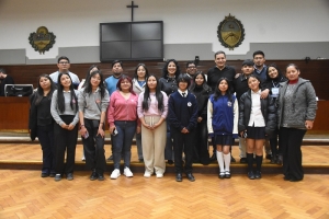 Estudiantes del Concejo Deliberante Estudiantil de Humahuaca visitaron la Legislatura