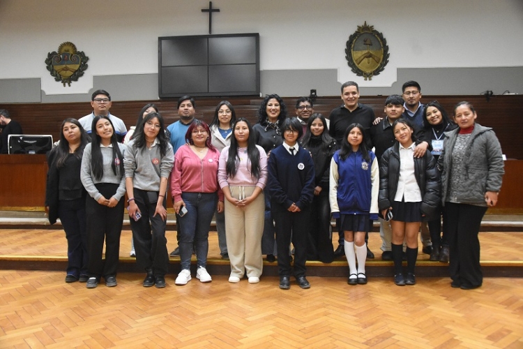 Estudiantes del Concejo Deliberante Estudiantil de Humahuaca visitaron la Legislatura