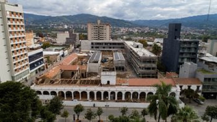 Avanzan las obras en el Cabildo de Jujuy