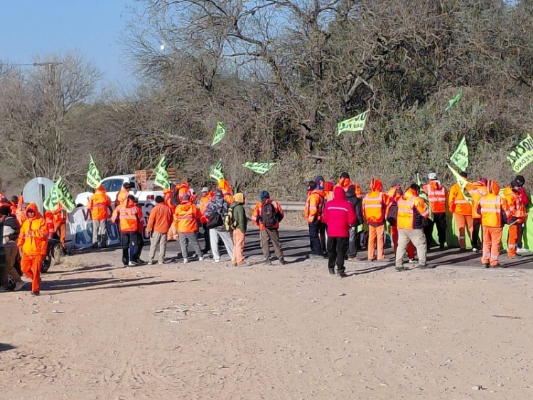 La resistencia obrera fue clave en la reactivaci&oacute;n de la obra de la Ruta 34