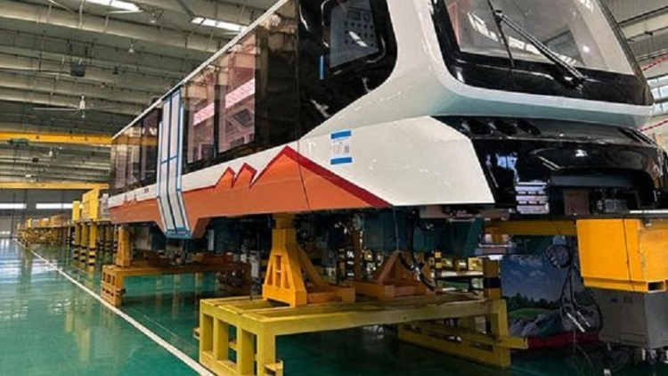 Morales mostr&oacute; el tren solar para Jujuy, &uacute;nico en el mundo