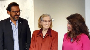 Reconocen trayectoria art&iacute;stica de la escultora Marta Fassinato