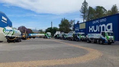 Entraron en funcionamiento flamantes m&aacute;quinas y camiones en Agua Potable de Jujuy