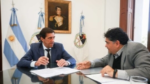 Sadir recibi&oacute; al Intendente de Monterrico para avanzar en obras clave para la ciudad